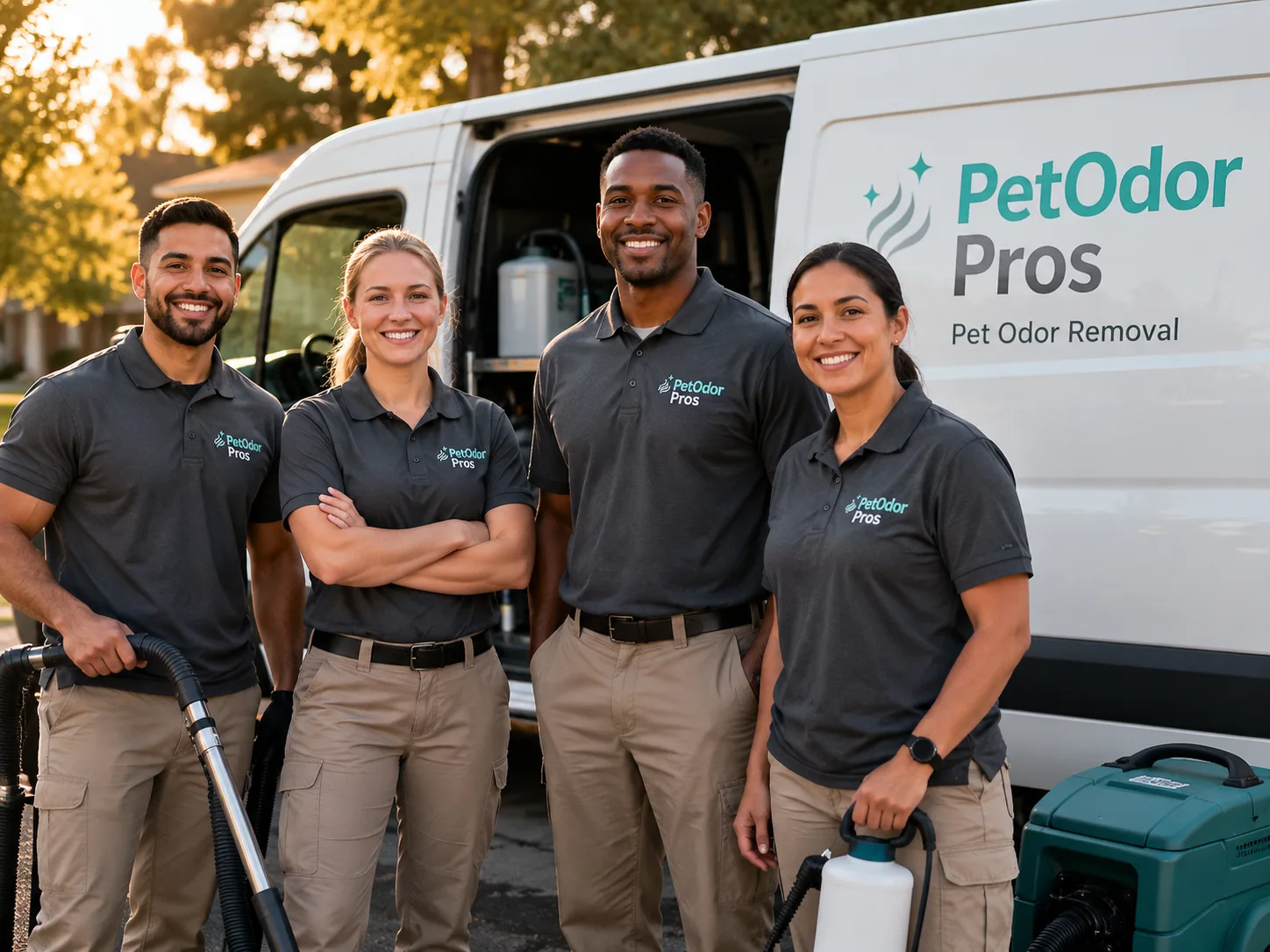 Pet Odor Removal team serving Happy, KY